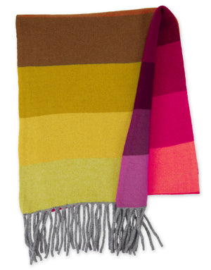 Ochre Rainbow After The Storm Scarf