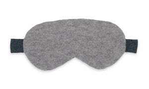 Felt Grey Cashmere Eye Mask