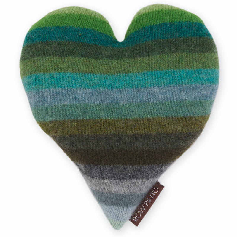 Green Rainbow After The Storm Heart