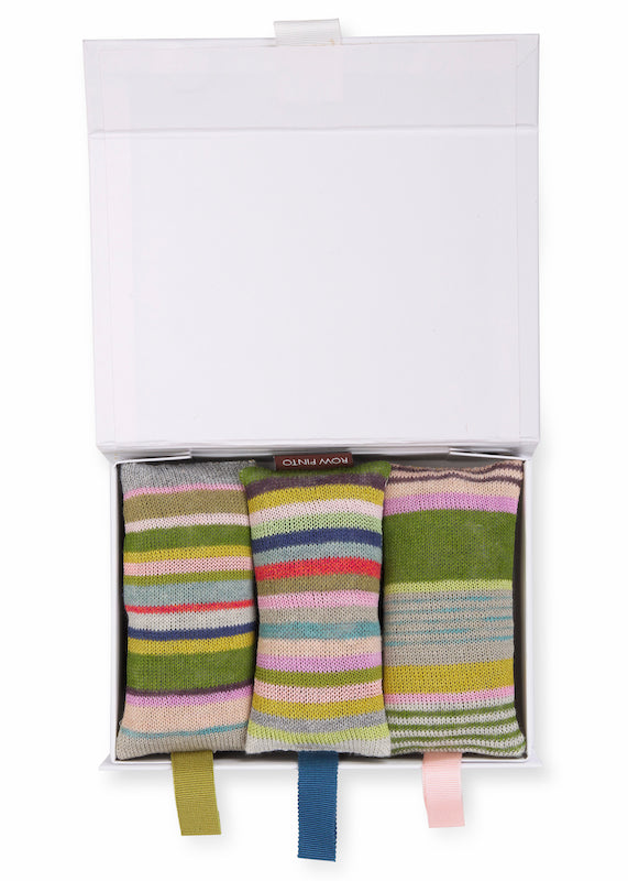 Chelsea Stripe Lavender Gift Box